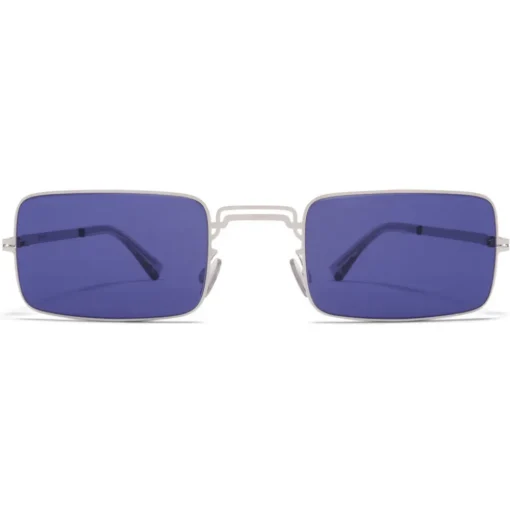 Mykita - MMCRAFT003 - & Maison Margiela - Silver Indigo - Metal Collection - Sunglasses - Eyewear - Avvenice^ Sunglasses & Eyewear