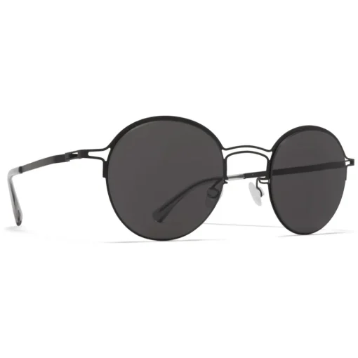 Mykita - MMCRAFT014 - & Maison Margiela - Black Dark Grey - Metal Collection - Sunglasses - Eyewear - Avvenice