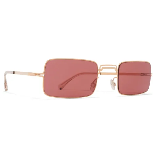 Mykita - MMCRAFT003 - & Maison Margiela - Champagne Gold Purple - Metal Collection - Sunglasses - Eyewear - Avvenice^ Sunglasses & Eyewear
