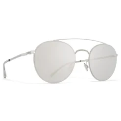 Mykita - MMCRAFT007 - & Maison Margiela - Silver Mauve - Metal Collection - Sunglasses - Eyewear - Avvenice^ Sunglasses & Eyewear