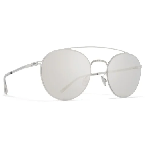Mykita - MMCRAFT007 - & Maison Margiela - Silver Mauve - Metal Collection - Sunglasses - Eyewear - Avvenice^ Sunglasses & Eyewear
