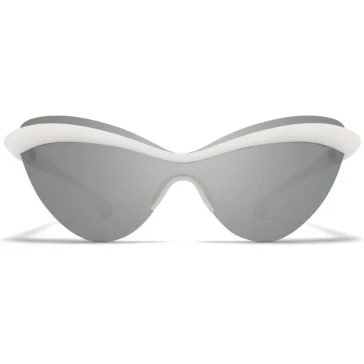 Mykita - MMECHO001 - & Maison Margiela - White - Mylon Collection - Sunglasses - Eyewear - Avvenice^ Sunglasses & Eyewear