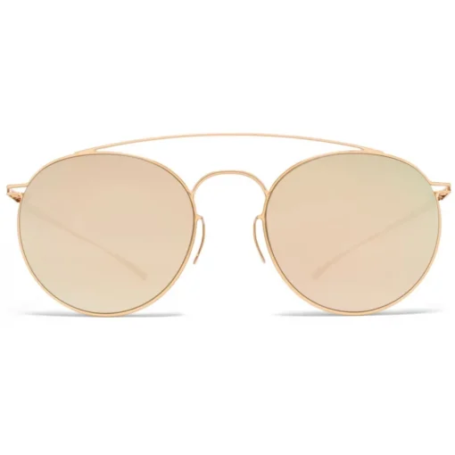 Mykita - MMESSE006 - & Maison Margiela - Champagne Gold - Metal Collection - Sunglasses - Eyewear - Avvenice^ Sunglasses & Eyewear