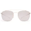 Mykita - MMESSE007 - & Maison Margiela - Nude Grey - Metal Collection - Sunglasses - Eyewear - Avvenice^ Sunglasses & Eyewear