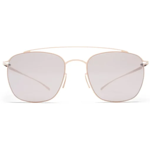 Mykita - MMESSE007 - & Maison Margiela - Nude Grey - Metal Collection - Sunglasses - Eyewear - Avvenice^ Sunglasses & Eyewear