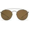 Mykita - MMESSE006 - & Maison Margiela - Green Brown - Metal Collection - Sunglasses - Eyewear - Avvenice