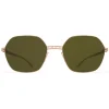 Mykita - MMESSE028 - & Maison Margiela - Nude Green - Metal Collection - Sunglasses - Eyewear - Avvenice^ Sunglasses & Eyewear