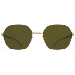 Mykita - MMESSE028 - & Maison Margiela - Nude Green - Metal Collection - Sunglasses - Eyewear - Avvenice^ Sunglasses & Eyewear