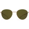 Mykita - MMESSE029 - & Maison Margiela - Nude Green - Metal Collection - Sunglasses - Eyewear - Avvenice^ Sunglasses & Eyewear