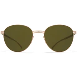 Mykita - MMESSE029 - & Maison Margiela - Nude Green - Metal Collection - Sunglasses - Eyewear - Avvenice^ Sunglasses & Eyewear