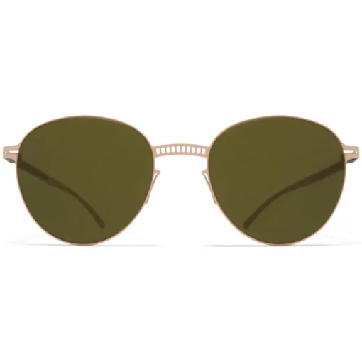 Mykita - MMESSE029 - & Maison Margiela - Nude Green - Metal Collection - Sunglasses - Eyewear - Avvenice^ Sunglasses & Eyewear