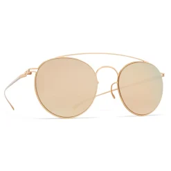 Mykita - MMESSE006 - & Maison Margiela - Champagne Gold - Metal Collection - Sunglasses - Eyewear - Avvenice^ Sunglasses & Eyewear
