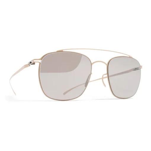 Mykita - MMESSE007 - & Maison Margiela - Nude Grey - Metal Collection - Sunglasses - Eyewear - Avvenice^ Sunglasses & Eyewear