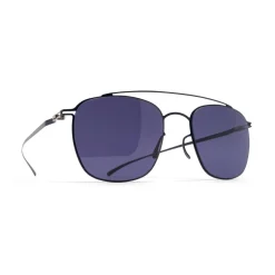 Mykita - MMESSE007 - & Maison Margiela - Dark Blue Indigo - Metal Collection - Sunglasses - Eyewear - Avvenice^ Sunglasses & Eyewear