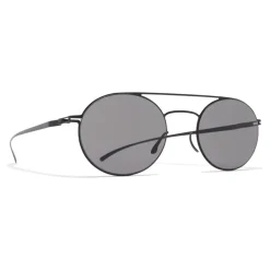 Mykita - MMESSE019 - & Maison Margiela - Black Grey - Metal Collection - Sunglasses - Eyewear - Avvenice^ Sunglasses & Eyewear