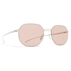 Mykita - MMESSE021 - & Maison Margiela - Beige Nude - Metal Collection - Sunglasses - Eyewear - Avvenice^ Sunglasses & Eyewear