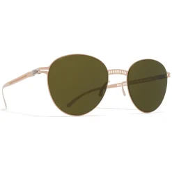 Mykita - MMESSE029 - & Maison Margiela - Nude Green - Metal Collection - Sunglasses - Eyewear - Avvenice^ Sunglasses & Eyewear