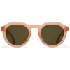 Mykita - MMRAW007 - & Maison Margiela - Misty Peach Green - Acetate Collection - Sunglasses - Eyewear - Avvenice^ Sunglasses & Eyewear