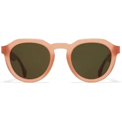 Mykita - MMRAW007 - & Maison Margiela - Misty Peach Green - Acetate Collection - Sunglasses - Eyewear - Avvenice^ Sunglasses & Eyewear