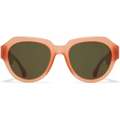 Mykita - MMRAW014 - & Maison Margiela - Misty Peach Green - Acetate Collection - Sunglasses - Eyewear - Avvenice^ Sunglasses & Eyewear