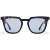 Mykita - MMRAW008 - & Maison Margiela - Black Havana Sky Blue - Acetate Collection - Sunglasses - Eyewear - Avvenice