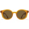Mykita - MMRAW013 - & Maison Margiela - Amber Brown - Acetate Collection - Sunglasses - Eyewear - Avvenice