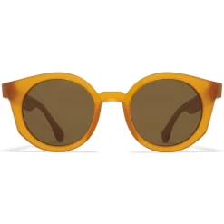 Mykita - MMRAW013 - & Maison Margiela - Amber Brown - Acetate Collection - Sunglasses - Eyewear - Avvenice