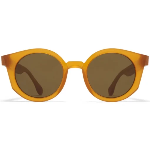 Mykita - MMRAW013 - & Maison Margiela - Amber Brown - Acetate Collection - Sunglasses - Eyewear - Avvenice