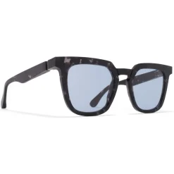 Mykita - MMRAW008 - & Maison Margiela - Black Havana Sky Blue - Acetate Collection - Sunglasses - Eyewear - Avvenice