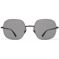 Mykita - Momo - Lessrim - Black Grey - Metal Collection - Sunglasses - Eyewear - Avvenice