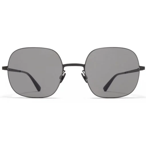 Mykita - Momo - Lessrim - Black Grey - Metal Collection - Sunglasses - Eyewear - Avvenice