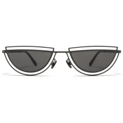 Mykita - Monogram - & Damir Doma - Black Dark Grey - Metal Collection - Sunglasses - Eyewear - Avvenice