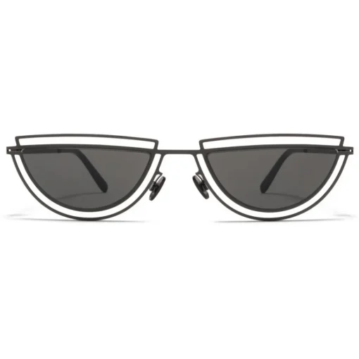 Mykita - Monogram - & Damir Doma - Black Dark Grey - Metal Collection - Sunglasses - Eyewear - Avvenice