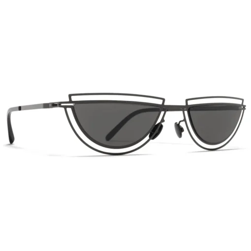 Mykita - Monogram - & Damir Doma - Black Dark Grey - Metal Collection - Sunglasses - Eyewear - Avvenice