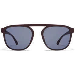 Mykita - Pabu - Mylon - Ebony Brown Shiny Graphite - Mylon Collection - Sunglasses - Eyewear - Avvenice^ Sunglasses & Eyewear