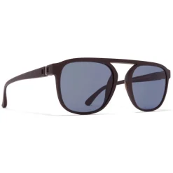 Mykita - Pabu - Mylon - Ebony Brown Shiny Graphite - Mylon Collection - Sunglasses - Eyewear - Avvenice^ Sunglasses & Eyewear
