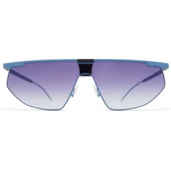 Mykita - Paris - & Bernhard Willhelm - Blue Grey Black - Metal Collection - Sunglasses - Eyewear - Avvenice^ Sunglasses & Eyewear