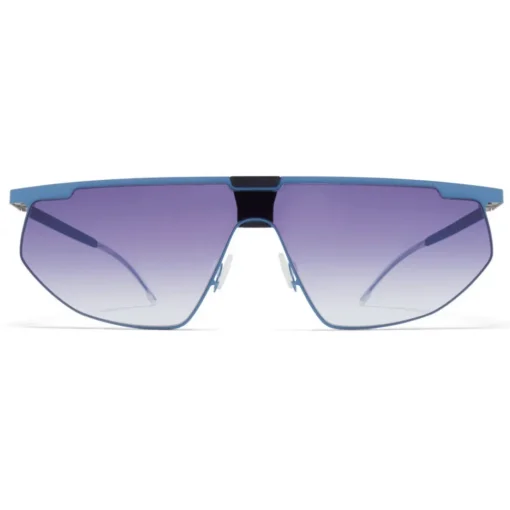 Mykita - Paris - & Bernhard Willhelm - Blue Grey Black - Metal Collection - Sunglasses - Eyewear - Avvenice^ Sunglasses & Eyewear