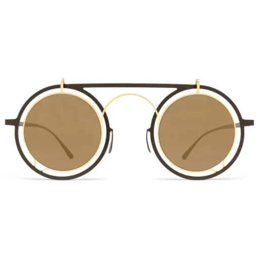 Mykita - Siru - & Damir Doma - Gold Terra - Metal Collection - Sunglasses - Eyewear - Avvenice^ Sunglasses & Eyewear