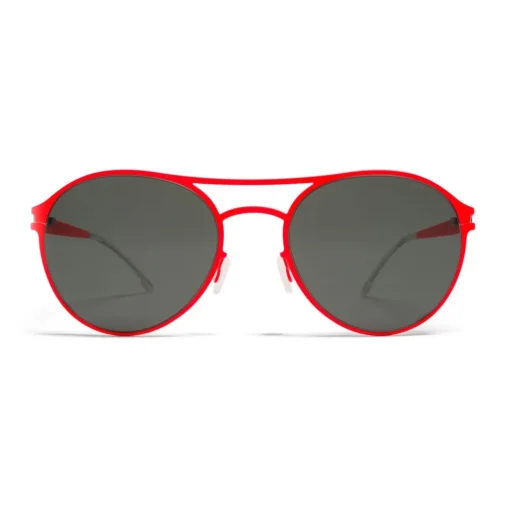Mykita - Sparrow - First - Red Black - Metal Collection - Sunglasses - Eyewear - Avvenice^ Sunglasses & Eyewear