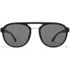 Mykita - Sting - Mylon - Black Silver - Mylon Collection - Sunglasses - Eyewear - Avvenice^ Sunglasses & Eyewear