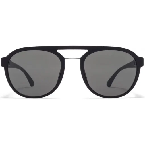 Mykita - Sting - Mylon - Black Silver - Mylon Collection - Sunglasses - Eyewear - Avvenice^ Sunglasses & Eyewear