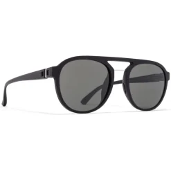 Mykita - Sting - Mylon - Black Silver - Mylon Collection - Sunglasses - Eyewear - Avvenice^ Sunglasses & Eyewear