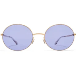 Mykita - Studio 7.3 - Studio - Champagne Gold Purple - Metal Collection - Sunglasses - Eyewear - Avvenice^ Sunglasses & Eyewear