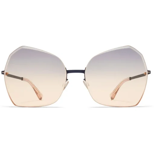 Mykita - Studio 10.1 - Studio - Gold Indigo Orange - Metal Collection - Sunglasses - Eyewear - Avvenice