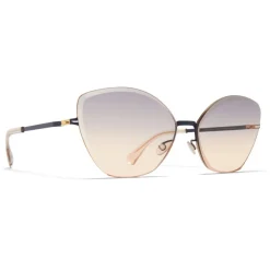 Mykita - Studio 10.2 - Studio - Gold Indigo Orange - Metal Collection - Sunglasses - Eyewear - Avvenice^ Sunglasses & Eyewear