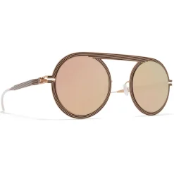 Mykita - Studio 6.1 - Studio - Champagne Gold Black - Metal Collection - Sunglasses - Eyewear - Avvenice^ Sunglasses & Eyewear