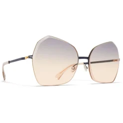 Mykita - Studio 10.1 - Studio - Gold Indigo Orange - Metal Collection - Sunglasses - Eyewear - Avvenice