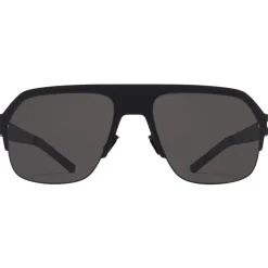 Mykita - Super - & Bernhard Willhelm - Matte Black Dark Grey - Metal Collection - Sunglasses - Eyewear - Avvenice^ Sunglasses & Eyewear