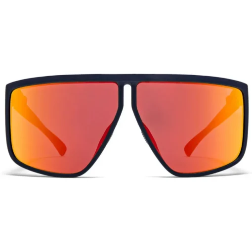 Mykita - Tequila - & Tim Coppens - Navy Blue Orange - Mylon Collection - Sunglasses - Eyewear - Avvenice^ Sunglasses & Eyewear